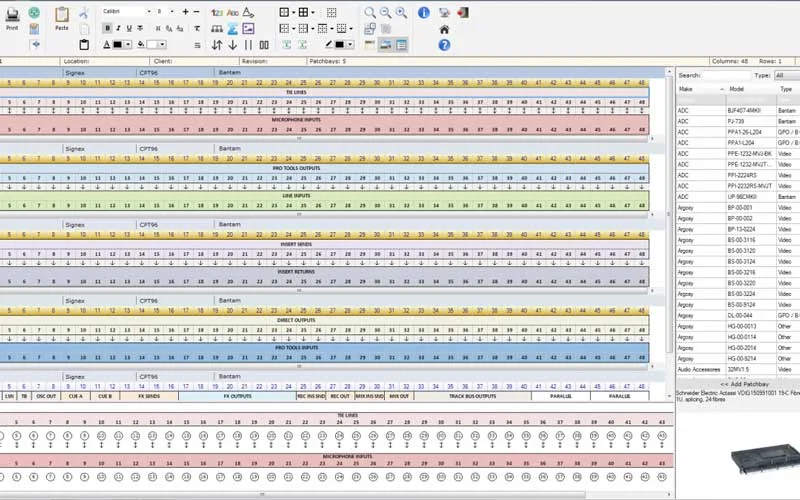 PatchCad 2.0 Main Window.