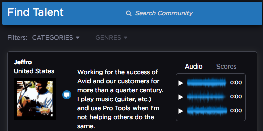 Avid Link - Find Talent