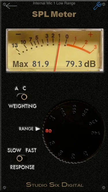 Figure 2 SPL Meter