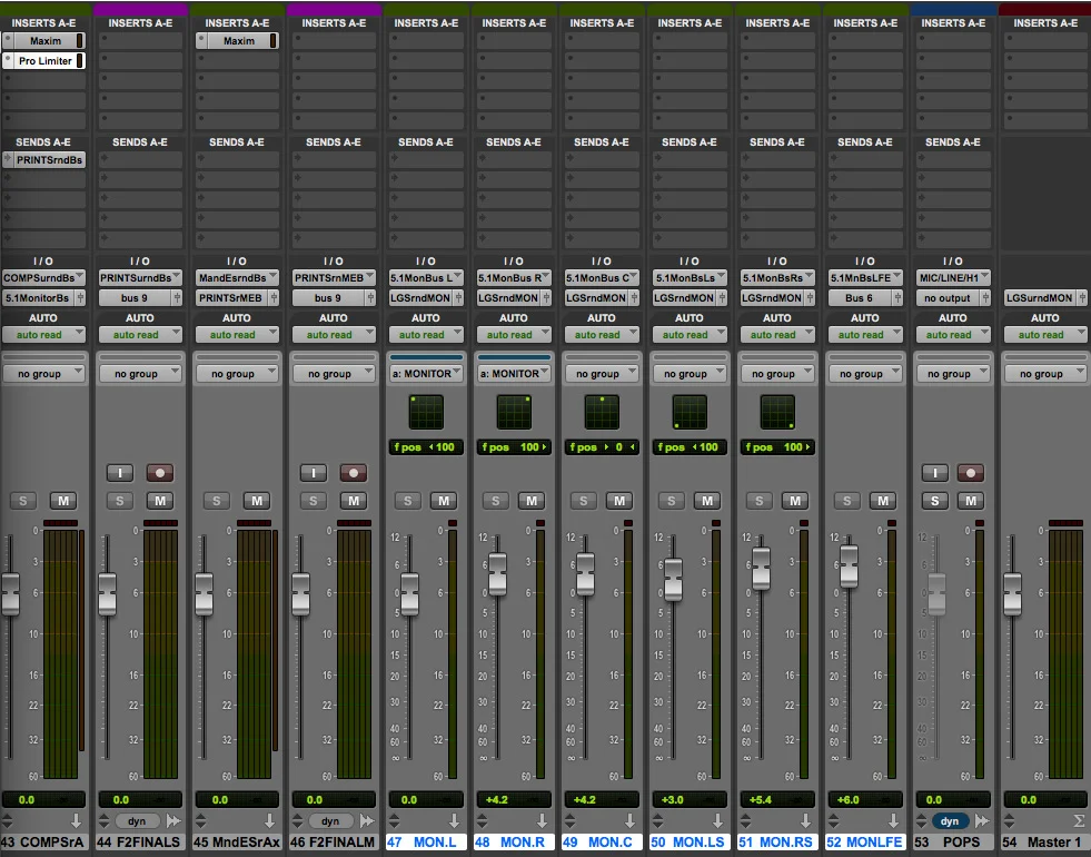Figure 6 Mixer Screen - Click on the image to see a larger version…