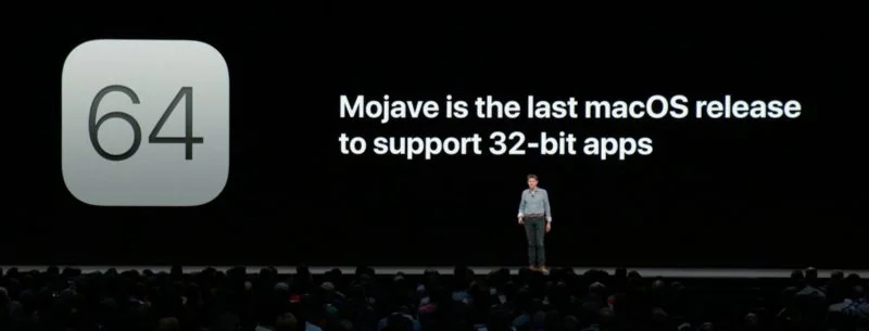 macOS Mojave is the last macOS release to support 32-bit apps