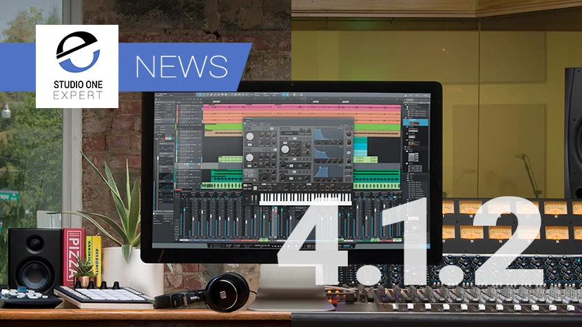PreSonus Studio One 4.1.2 Announced - Free Update With New Features And ...