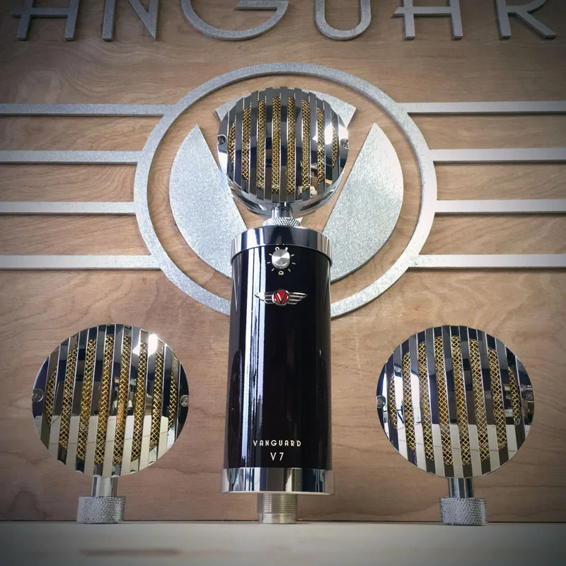 The new Vanguard Audio Labs V7 FET condenser microphone.