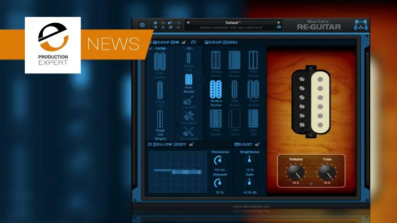 Red Computer Guitar Plug In Blue Cat Audio Announce New Re-Guitar Plug-in. Emulate Acoustic ...