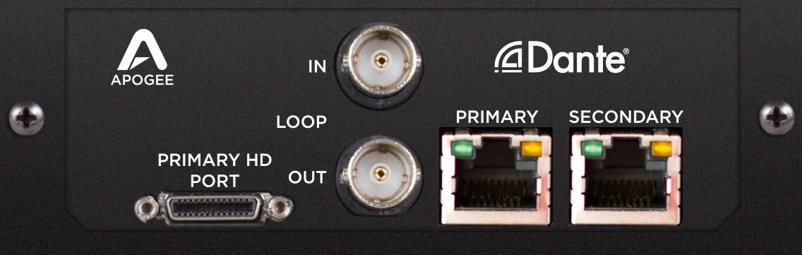 Apogee Dante Card