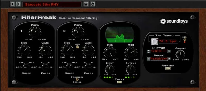 FilterFreak from Soundtoys 5