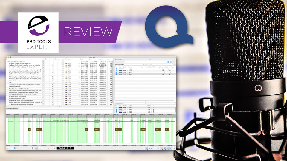 Are You Producing ADR? We Test VoiceQ To See If It Helps You To Get The Job Done Quicker
