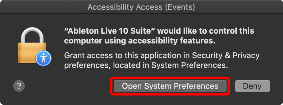 mac OS Mojave Keystroke Passthrough Permission