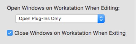 Pro Tools EuControl Open Windows On Workstation Options