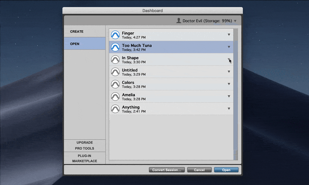 Pro Tools First Now Works With Unlimited Projects