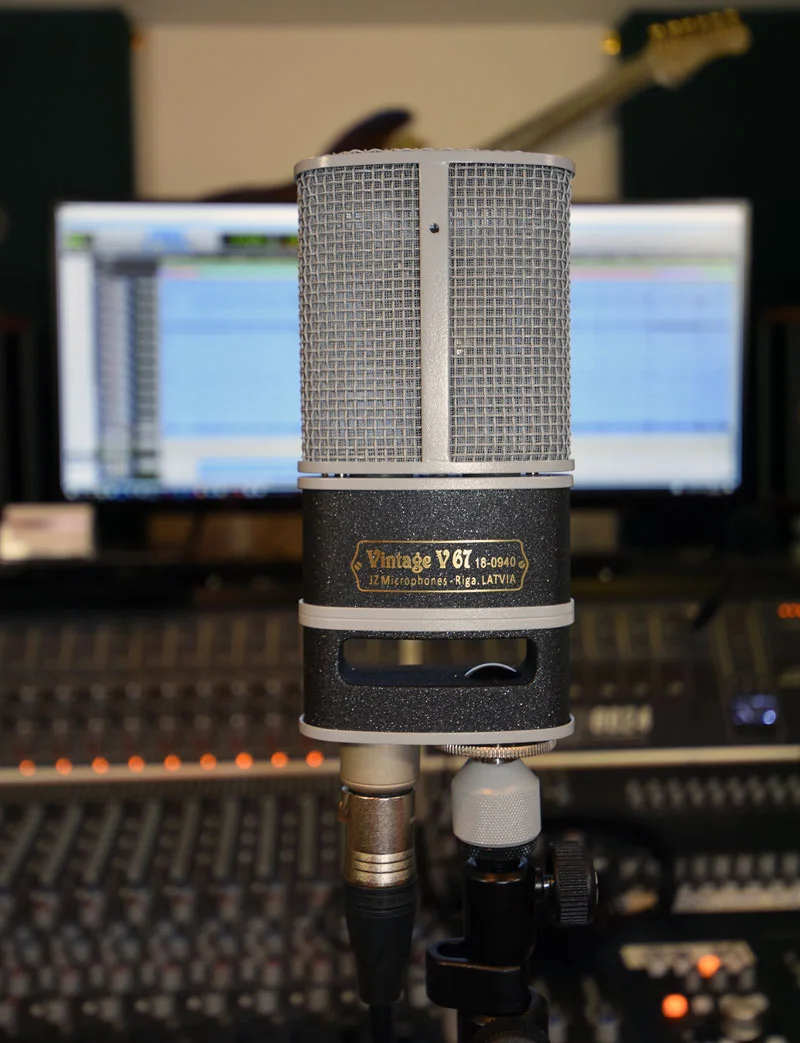 Rear Of The JZ Microphones Vintage V67