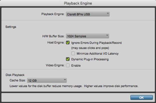 pro tools 12 playback engine best settings for mixing mac 2016 pro tools 12 playback engine best settings for mixing mac 2016