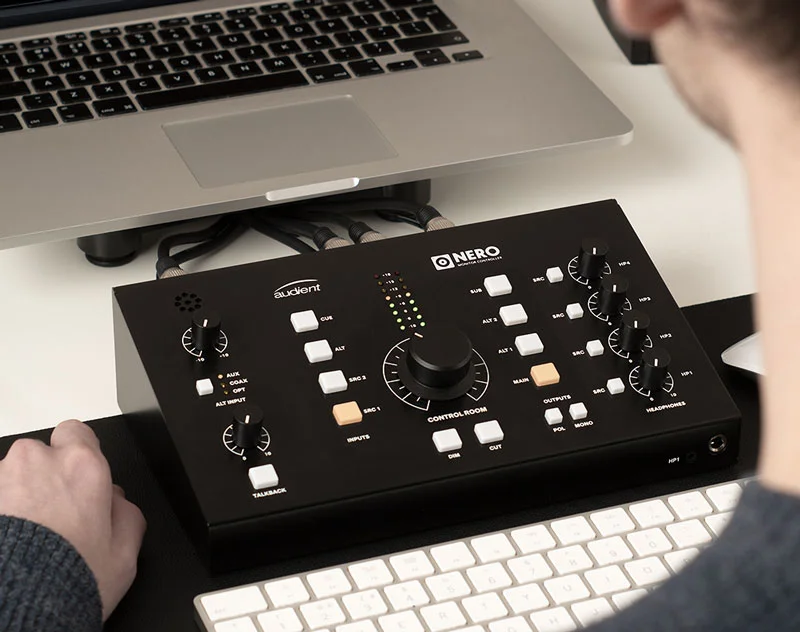 Audient Nero is the centre of your studio world.