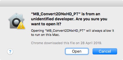 macOS 2nd Security warning