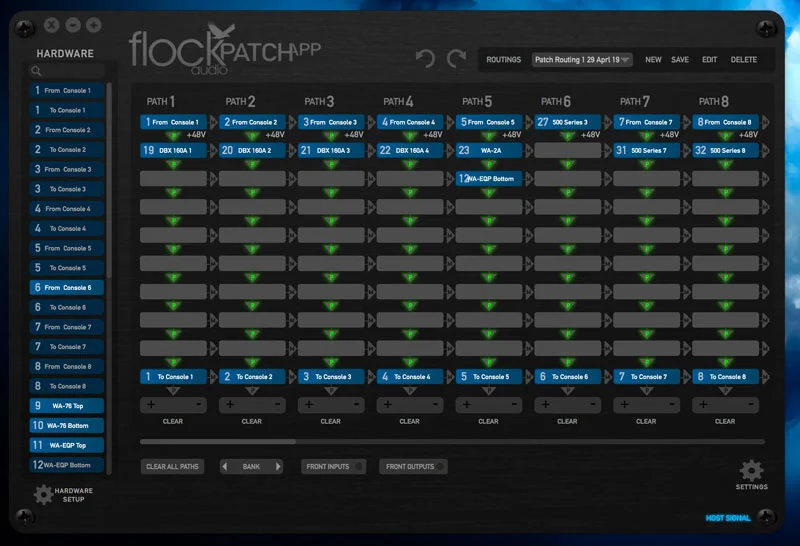 My current Patch App configuration