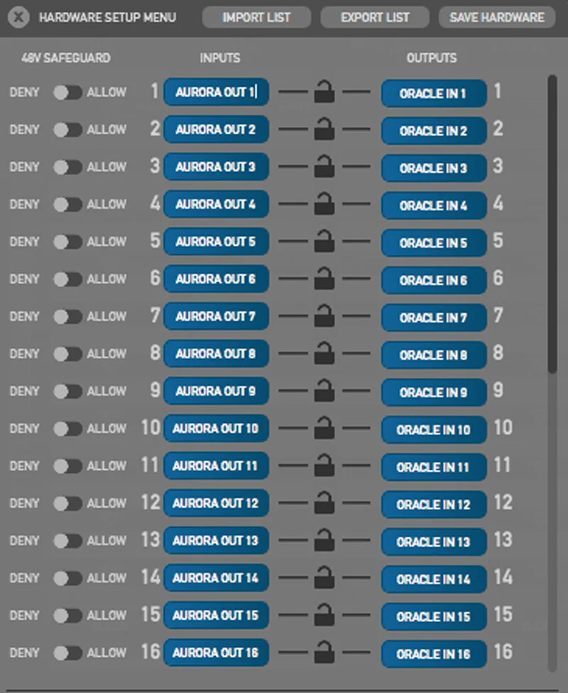 Greg Wurth’s 1-16 I/O on his Flock Audio Patch.