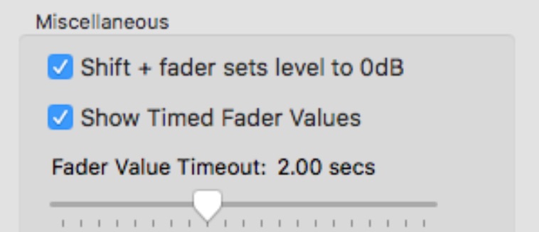 EuControl 2019.5 Fader Values