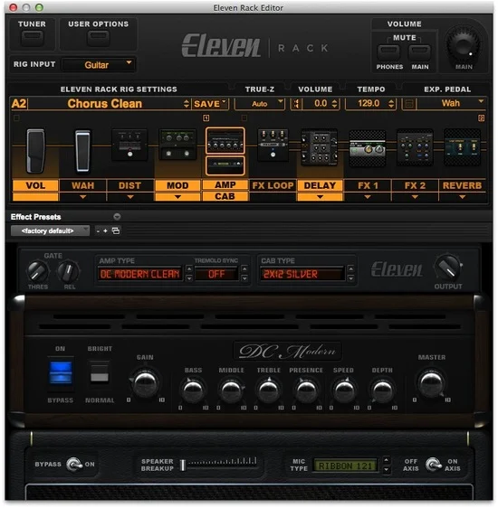 Eleven Rack Standalone Editor