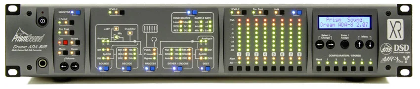 The PrismSound ADA-8XR Audio Interface