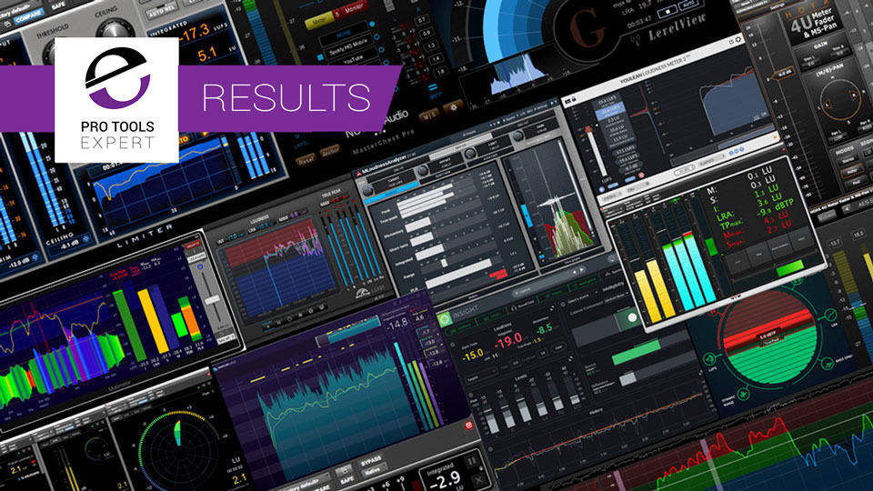 Pro Tools Compatible Loudness Meter Usage Trends - Have They Changed In 2 Years? - We Have The Results