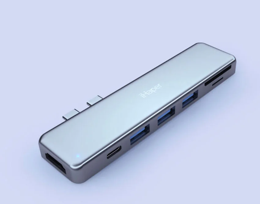 The iHaper 7 into 2 USB-C Converter add on unit.