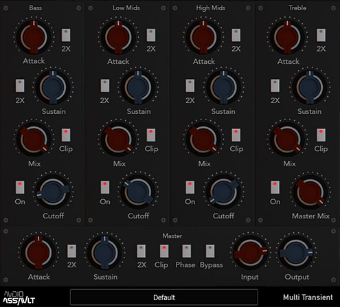 Best transient shaper designer plug-in to buy mix with Multi Transient - Audio Assault.png