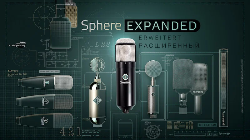 Townsend Labs Sphere Mic Models Expanded With Release of v1.4