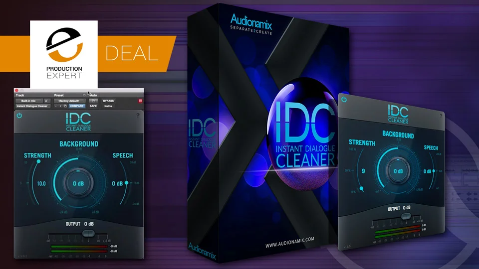 50% Off Instant Dialogue Cleaner From Audionamix Until September 20th 2019