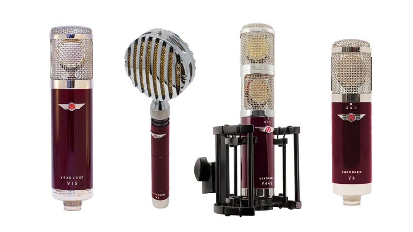 The Vanguard Audio Labs range (L-R) V13, V1 + Lolli, V44S, V4.