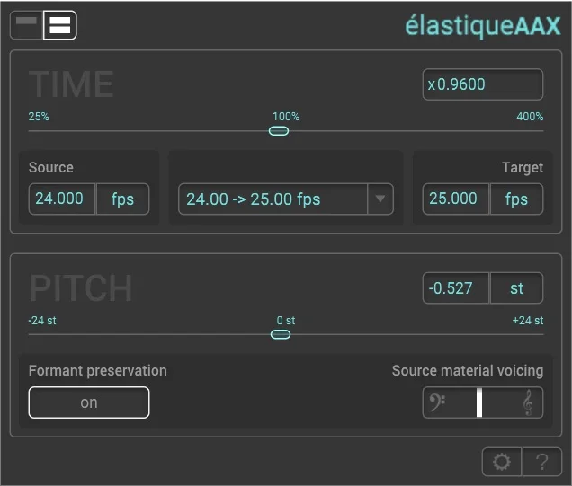 elastiqueAAX main view