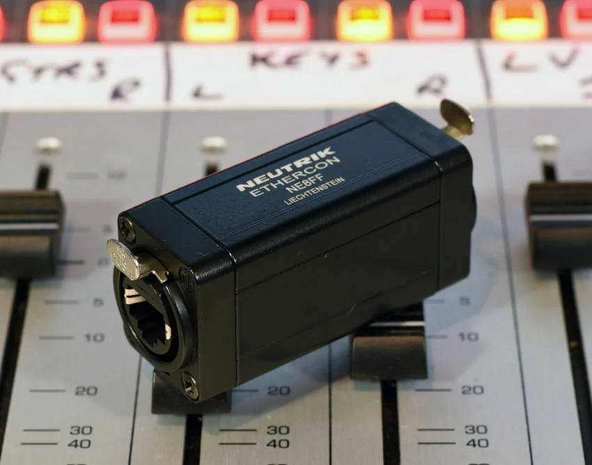 The Neutrik Ethercon also works as a basic RJ45 connector