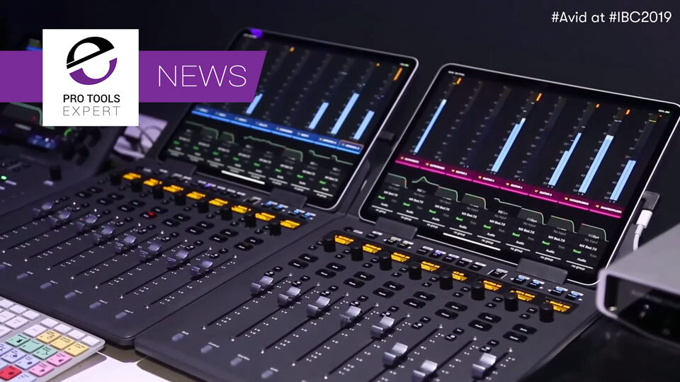 Avid Preview New S1 Control Surface And Control App At IBC 2019