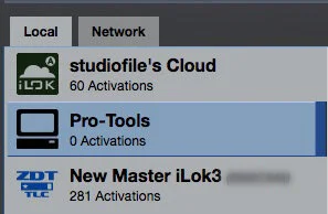iLok Cloud - Automatic Mode