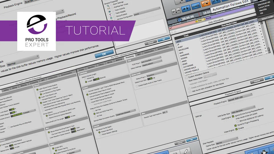 Pro Tools Freelancer? Advice On Pro Tools Preferences To Check Before ...