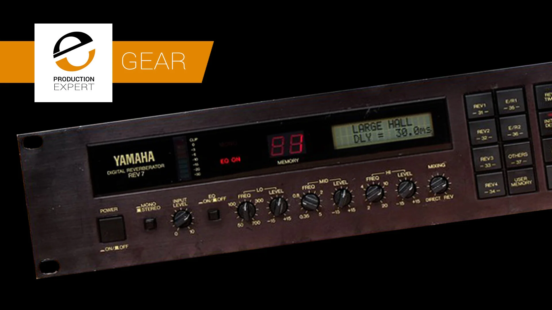 Throwback Thursday Yamaha REV7 Digital Reverb Production Expert