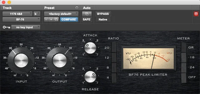1176 Compressor Trick! If All Buttons In Is Too Much Try