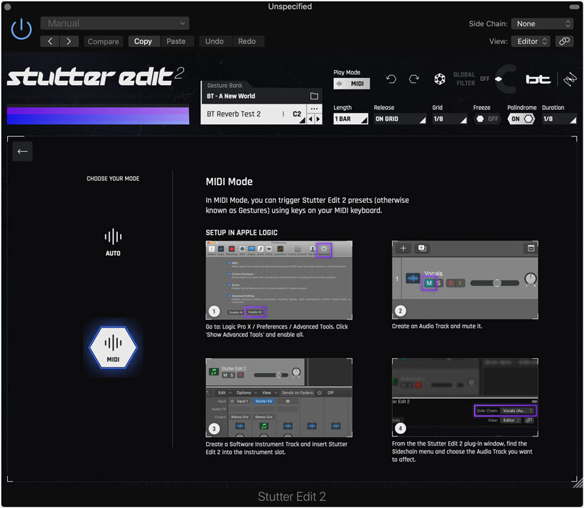 Play Mode Selector