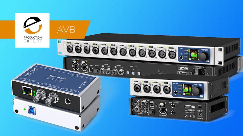 RME AVB Audio Devices - A Clever Modular Native Solution For