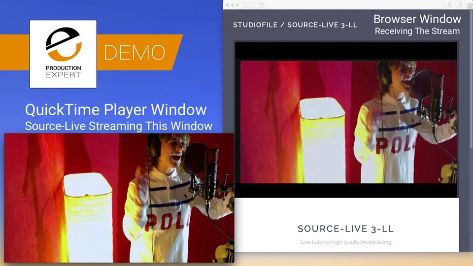 Source Elements Source Live Low Latency Streaming Software Exclusive Pre Release Demo Production Expert