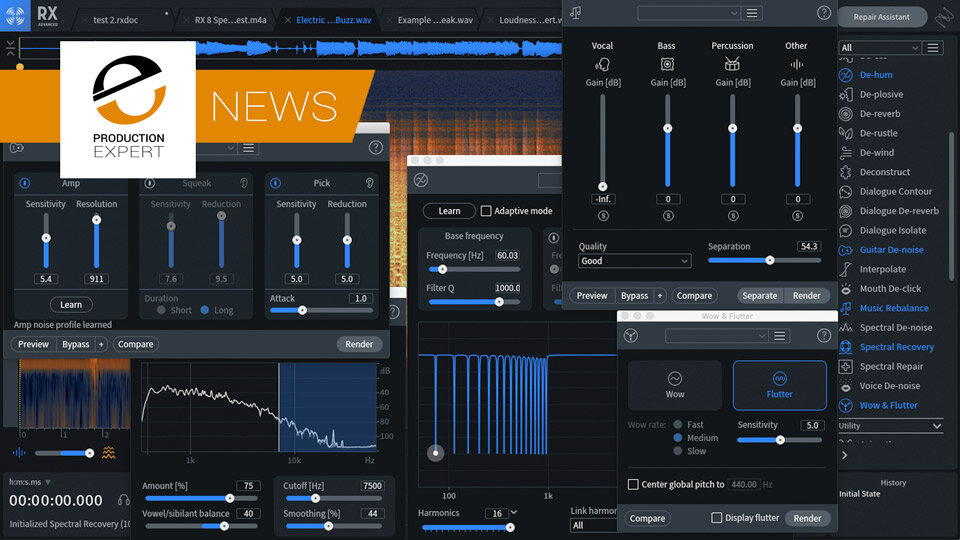Izotope Rx 8 Released We Have All The Information And An Exclusive Test And Review Production Expert