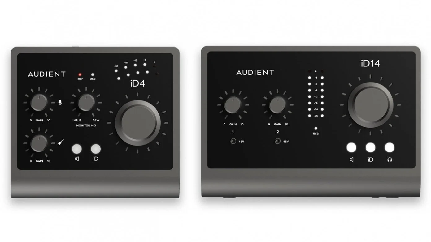 Audient iD4 and iD14 MKII And The EVO Recording Bundle | Production Expert