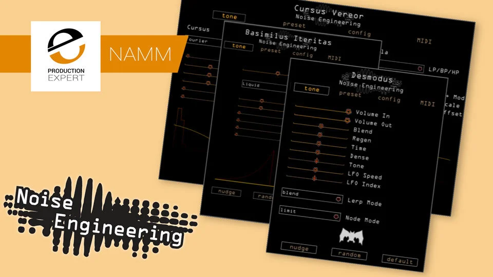 New Avid AAX Plugins In PartnerShip With Noise Engineering Production