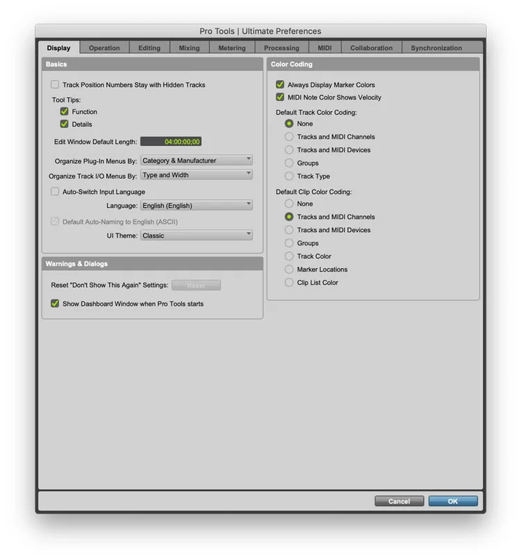 Pro Tools Preferences - Why So Many Choices? | Pro Tools Articles ...