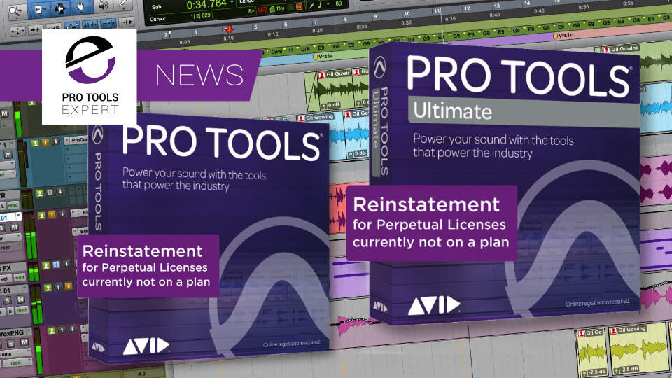 Pro Tools Studio Perpetual - Pro Tools Perpetual - Avid ProTool Studio -  Vintage King