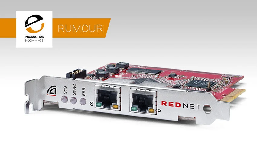 RedNet PCIeR Card Discontinued? Rumour Untrue | Audio Production: News ...