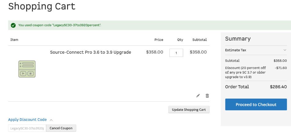 Source Connect Discount Code