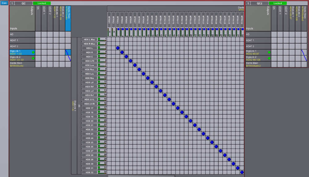 MTRX Studio 1 - DigiLink 1 To Dante 1-32