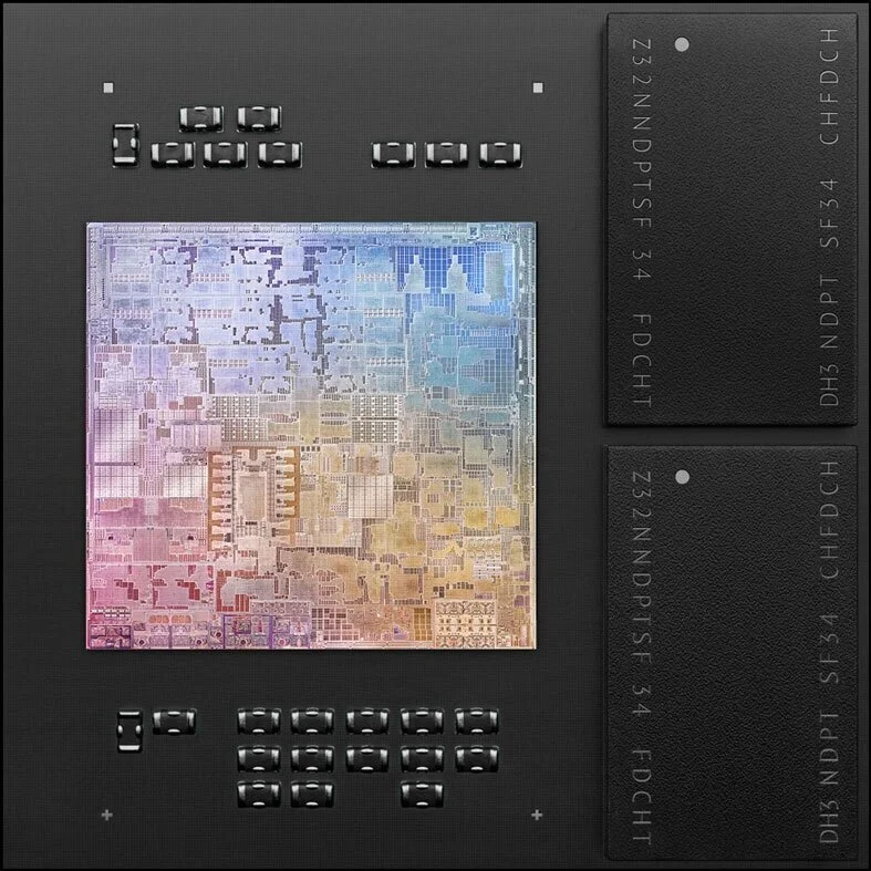 Apple M1 Chip under the microscope