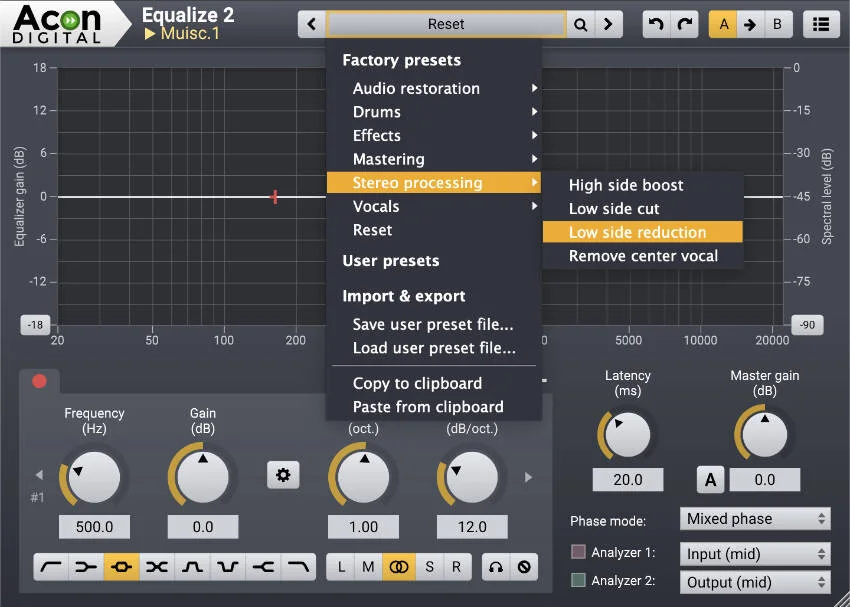 Acon Digital Equalize MS EQ