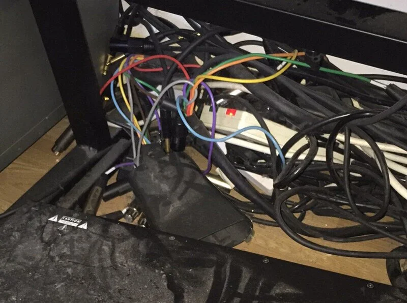 7 Ways To Take Control Of Cables In Your Recording Studio The Dull